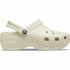 Sandalen Crocs Classic Platform Clog Damen Bone-Schuhgröße 36 - 37