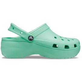Sandalen Crocs Classic Platform Clog Damen Jade Stone-Schuhgröße 34 - 35
