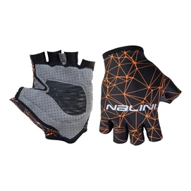 Fietshandschoen Nalini Men Vetta  Zwart/Fluo Oranje