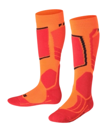 Ski Socks Falke Kids SK2 Intermediate Flash Orange
