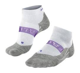 Laufsocken Falke RU4 Endurance Cool Short Damen White