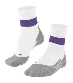 Chaussettes de cCurse Falke Femme RU Compression Stabilizing White Melange