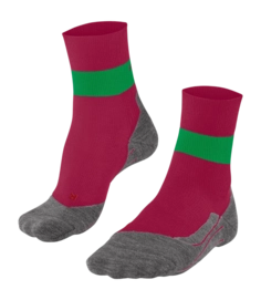 Hardloopsokken Falke Women RU Compression Stabilizing Red