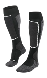 Skisocken Falke SK2 Intermediate Vegan Herren Black Mix