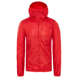 Jas The North Face Men Drew Peak WindWall Salsa Red