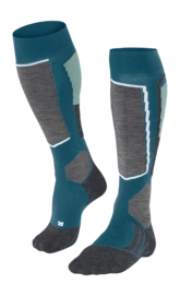 Skisokken Falke Women SK2 Intermediate Lagoon