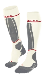 Skisokken Falke Women SK4 Advanced CompressionLight Off-White