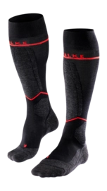 Skisocken Falke SK4 Advanced CompressionLight Damen Black-Mix