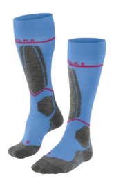 Skisokken Falke Women SK4 Advanced CompressionLight Morning Sky
