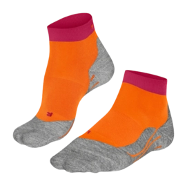 Hardloopsokken Falke Women RU4 Endurance Short Neon Orange