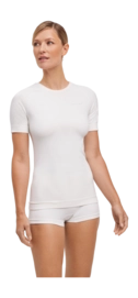 Unterhemd Falke W Shortsleeved Shirt Damen White