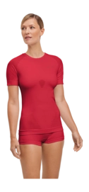 Unterhemd Falke W Shortsleeved Shirt Damen Red