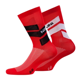 Wielrensokken Nalini Folgore Rood