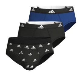 Caleçon Adidas Homme Active Flex Coton Multi 2024 (Lot de 3)