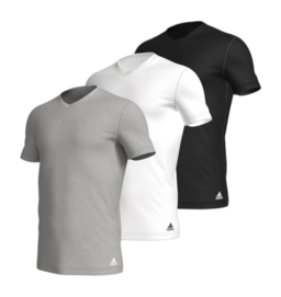 Undershirt Adidas Men Active Core Cotton Assorted (3-Pack)