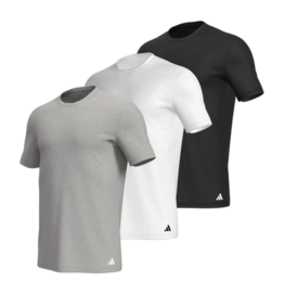 T-Shirt Adidas Homme Actif Cotton Assorti (Lot de 3)
