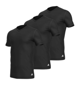Maillot de Corps Adidas Men Active Core Cotton Black (lot de 3)
