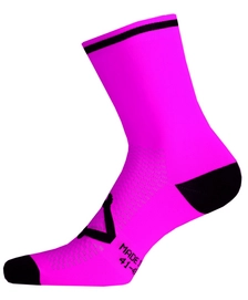 Wielrensokken Nalini Lampo Roze