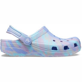 Sandales Crocs Enfant Classic Marbled Clog Moon Jelly Multi-Taille 28 - 29