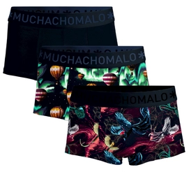 Boxer Muchachomalo Homme Trunk Air Elements Print Print Blue (Lot de 3)
