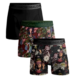 Boxer Muchachomalo Homme Blindtango Print Print Black (Lot de 3)