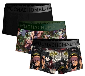 Boxershorts Muchachomalo Trunk Blindtango Herren Print Print Black (3-Pack)
