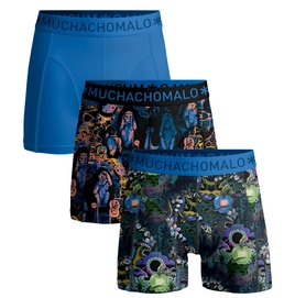 Boxershorts Muchachomalo Fruitnoevil Herren Print Print Blue (3er-Pack)