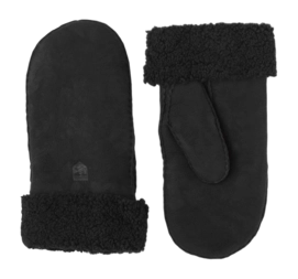 Mittens Hestra Women Sheepskin Mitt Black