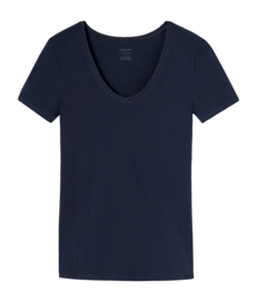 T-Shirt Schiesser Women 144097 Naturschönheit Nightblue