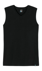 Débardeur Schiesser Homme 145139 Long Life Cotton Black