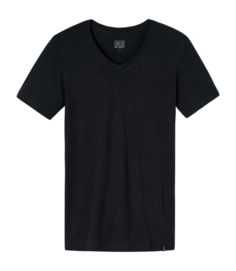 T-Shirt Schiesser Homme 149043 Long Life Soft Blueblack