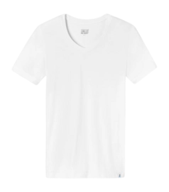 T-Shirt Schiesser Homme 149043 Long Life Soft White
