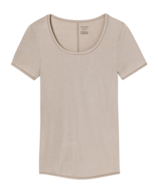 T-Shirt Schiesser Women 155413 Personal Fit Brown