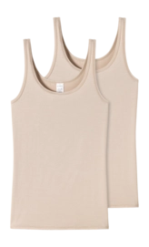 Débardeur Schiesser Femme 162896 Modal Essentials Sand (Lot de 2)