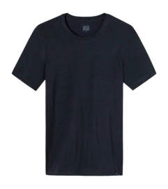 T-Shirt Schiesser Homme 164232 Long Life Soft Blueblack