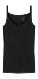 Top Schiesser Femme 172722 Personal Fit Black