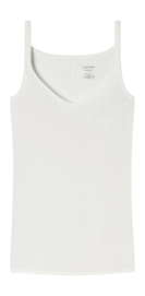 Débardeur Schiesser Femme 172722 Personal Fit Offwhite