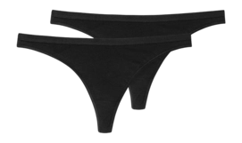 Sous-Vêtement Schiesser Femme 174293 95/5 Black (Lot de 2)