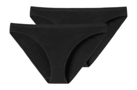 Sous-Vêtement Schiesser Femme 174294 95/5 Black (Lot de 2)