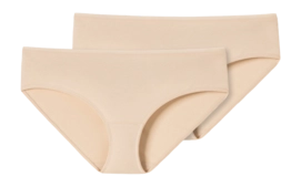 Shorty Schiesser Femme 174295 95/5 Sand (Lot de 2)