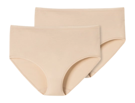 Sous-Vêtement Schiesser Femme 174384 95/5 Sand (Lot de 2)