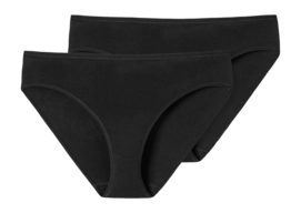 Sous-Vêtement Schiesser Femme 174385 95/5 Black (Lot de 2)