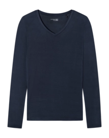 Longsleeve Schiesser Women 175477 Mix/Relax Blue