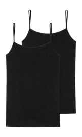 Débardeur Schiesser Femme 175993 95/5 Black (Lot de 2)