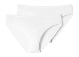 Sous-Vêtement Schiesser Femme 175995 95/5 White (Lot de 2)