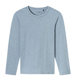 Longsleeve Schiesser Men 182042 Mix/Relax Jeans Melange