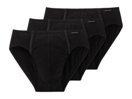 Sous-Vêtement Schiesser Homme 205221 Essentials Black (Lot de 3)