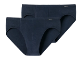 Sous-Vêtement Schiesser Homme 205221 Essentiels Dark Blue (Lot de 3)