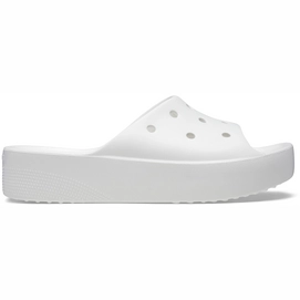 Flip Flop Crocs Classic Platform Slide Damen White-Schuhgröße 42 - 43
