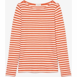 Shirt Marc O'Polo Women 208219652597 Multi Sundown Orange